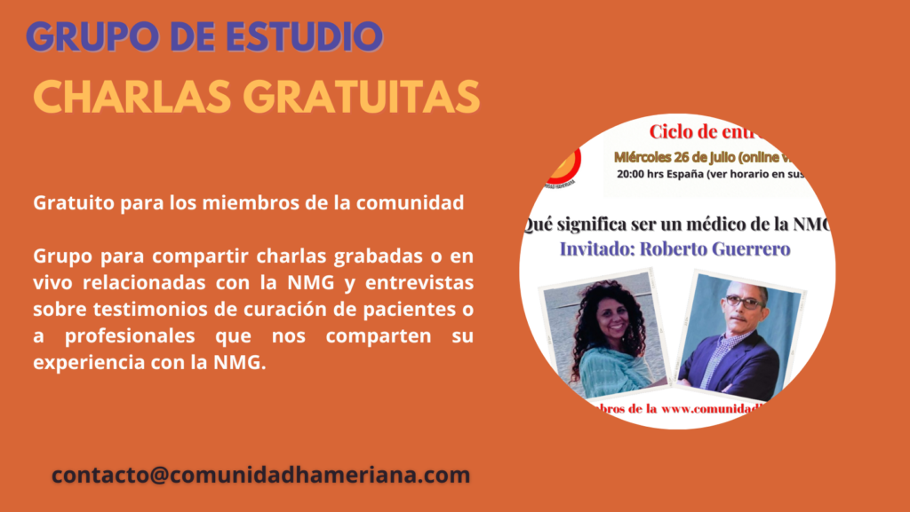 Charlas gratuitas